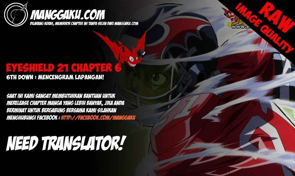 Komik Eyeshield 21 Chapter 6 gambar 1