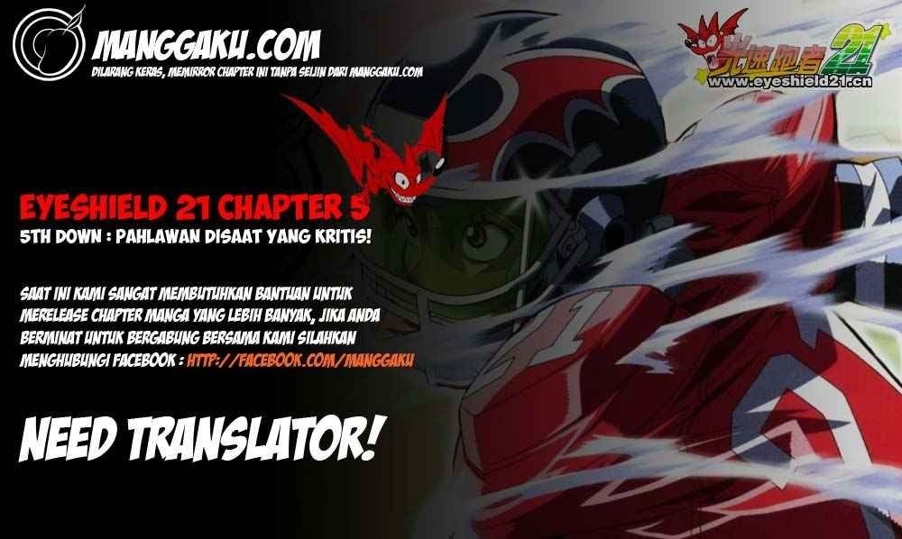 Komik Eyeshield 21 Chapter 5 gambar 1