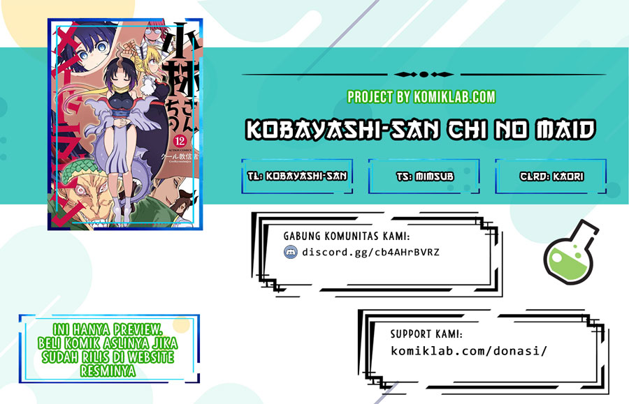 Komik Kobayashi-san Chi no Maid Dragon Chapter 29 gambar 1