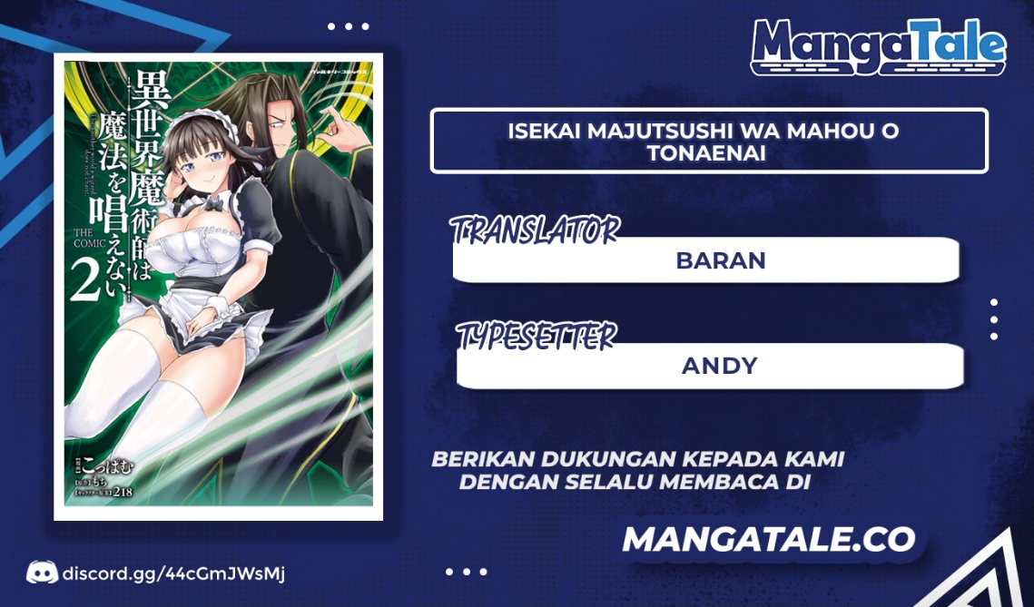 Komik Isekai Majutsushi wa Mahou wo Tonaenai Chapter 13 gambar 1