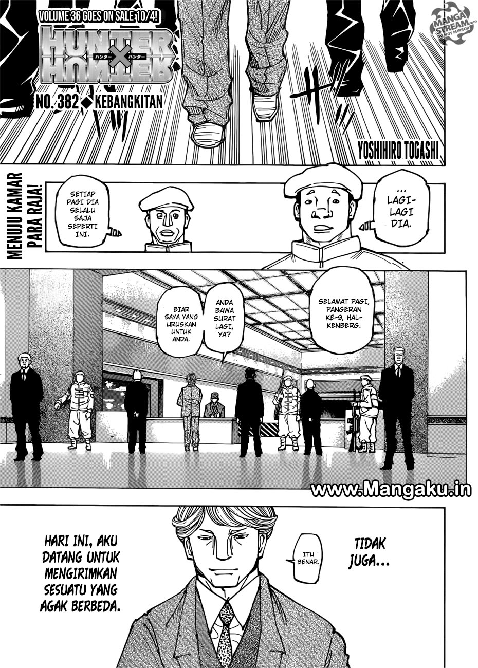 Komik Hunter x Hunter Chapter 382 gambar 1