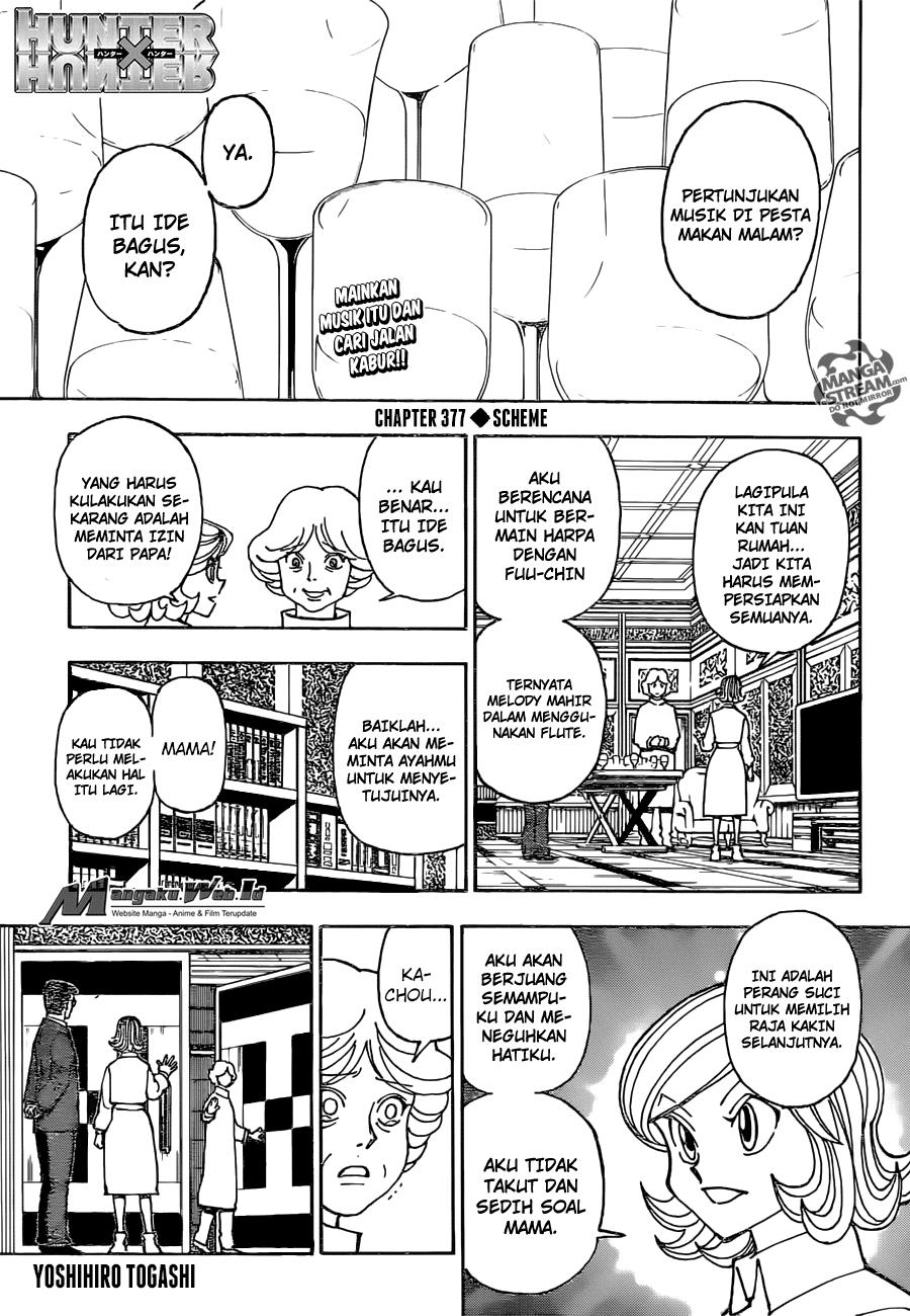 Komik Hunter x Hunter Chapter 377 gambar 1