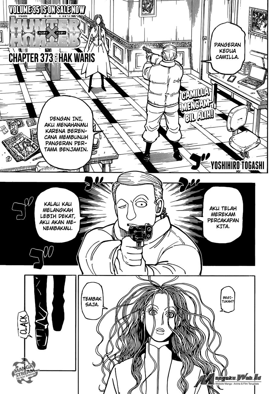 Komik Hunter x Hunter Chapter 373 gambar 1