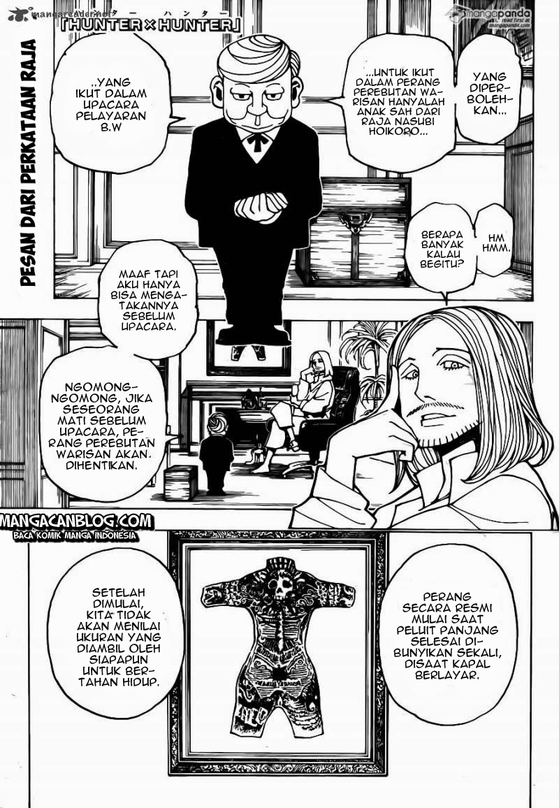 Komik Hunter x Hunter Chapter 349 gambar 1