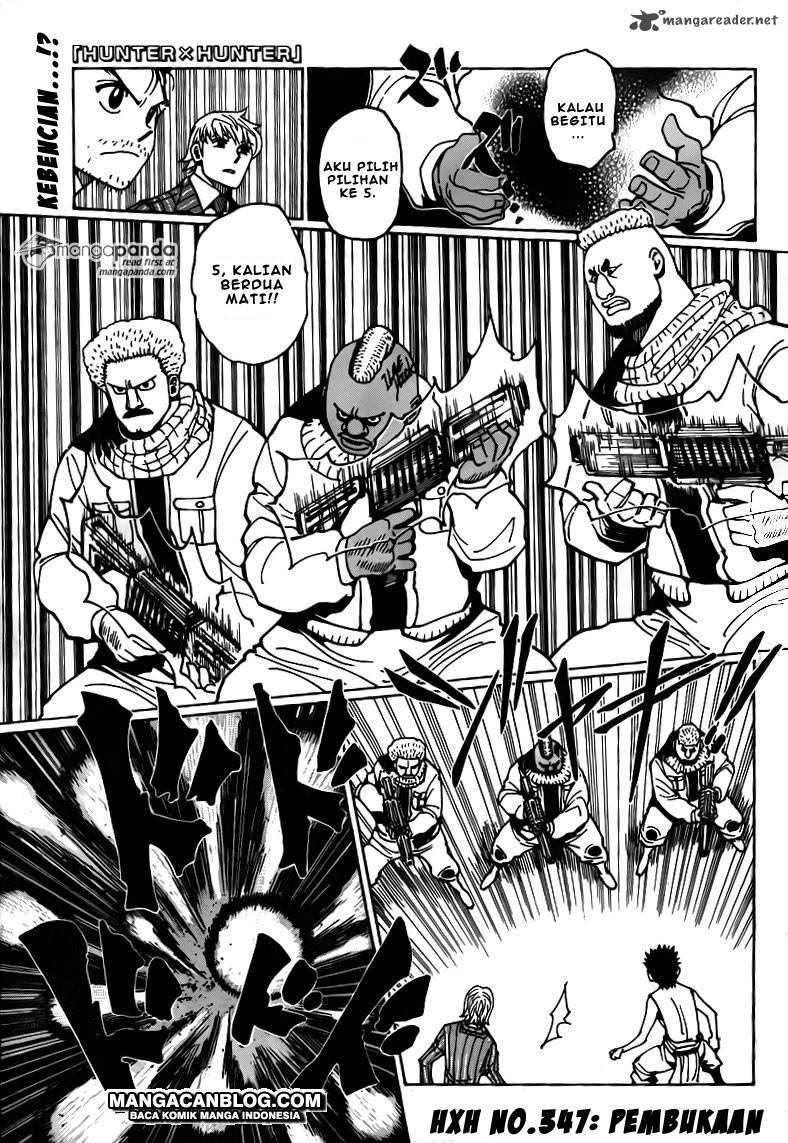 Komik Hunter x Hunter Chapter 347 gambar 1
