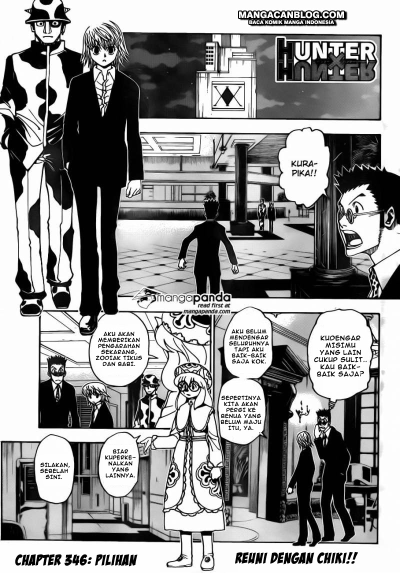 Komik Hunter x Hunter Chapter 346 gambar 1