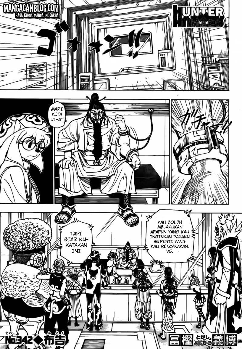 Komik Hunter x Hunter Chapter 342 gambar 1