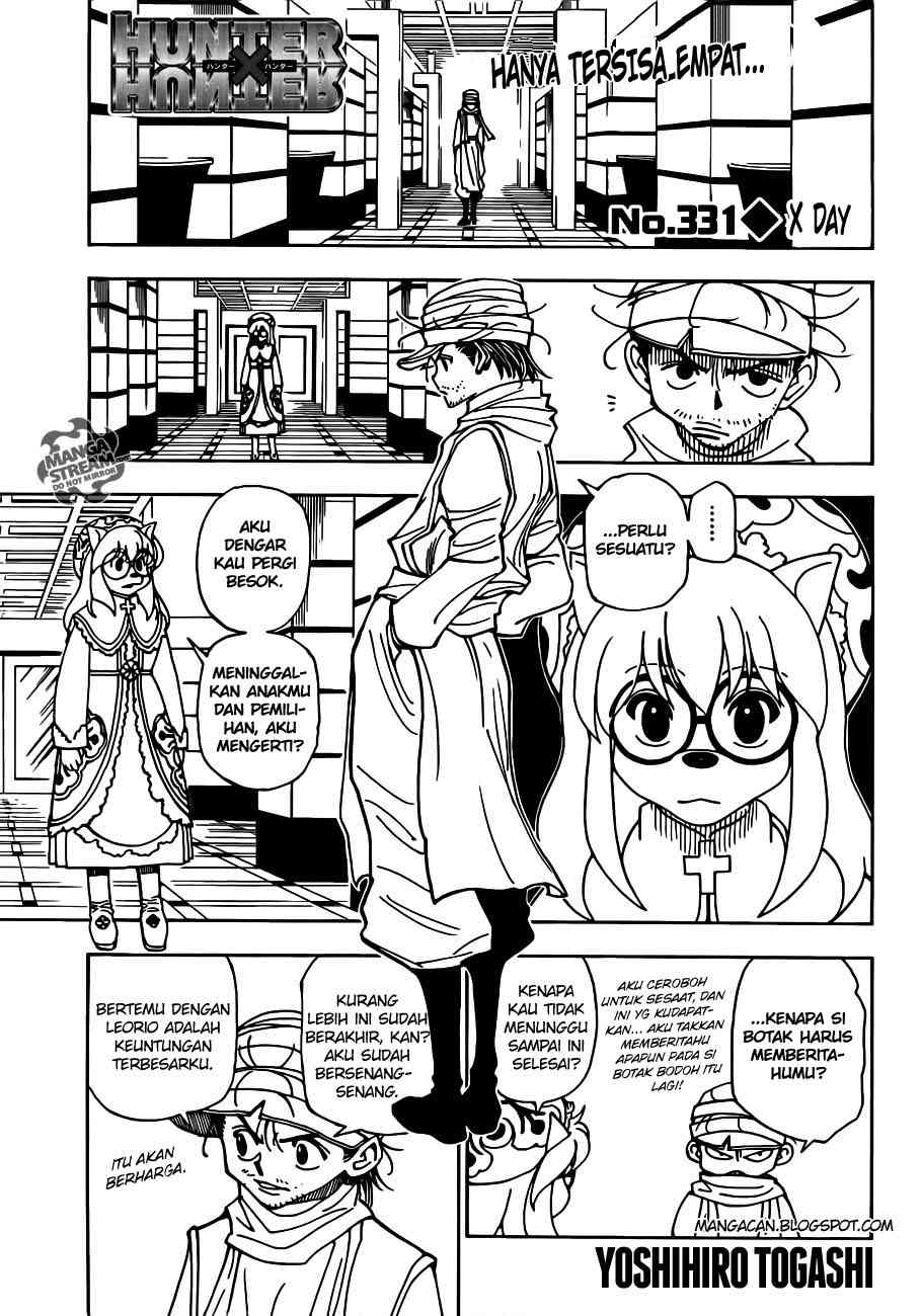 Komik Hunter x Hunter Chapter 331 gambar 1