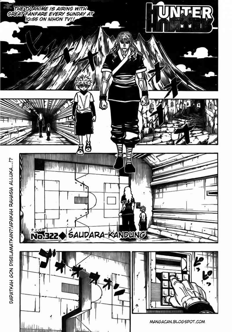 Komik Hunter x Hunter Chapter 322 gambar 1