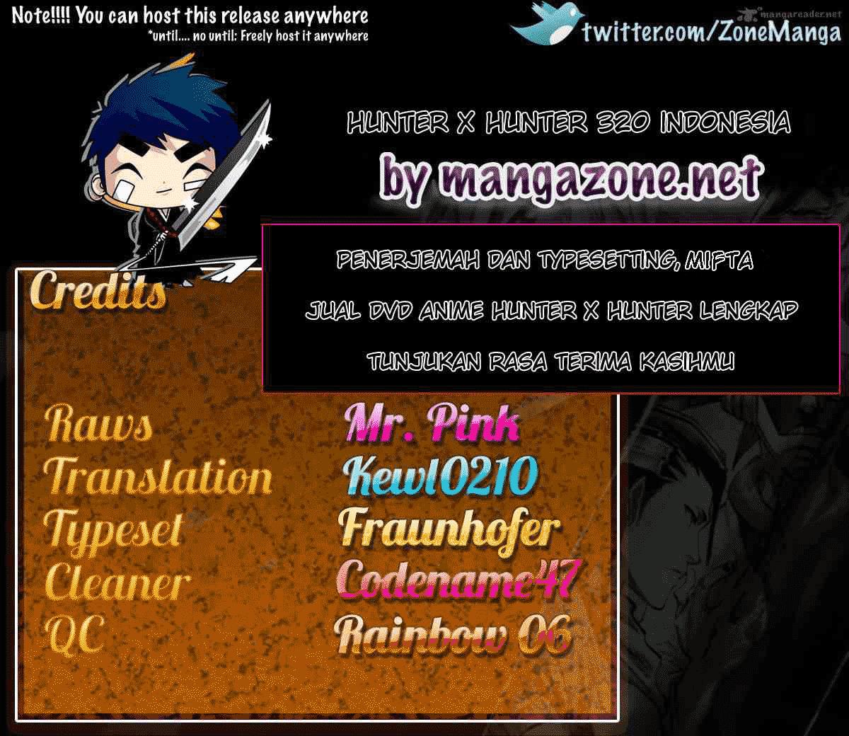 Komik Hunter x Hunter Chapter 321 gambar 1