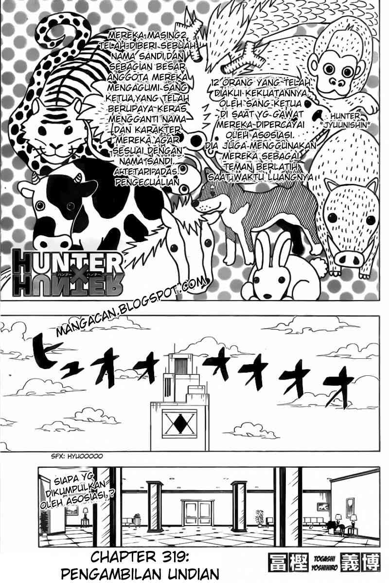 Komik Hunter x Hunter Chapter 319 gambar 1