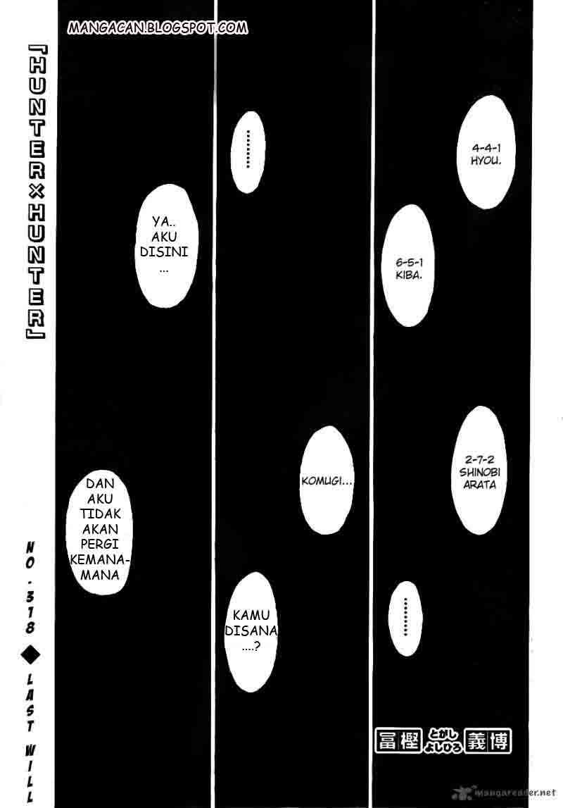 Komik Hunter x Hunter Chapter 318 gambar 1