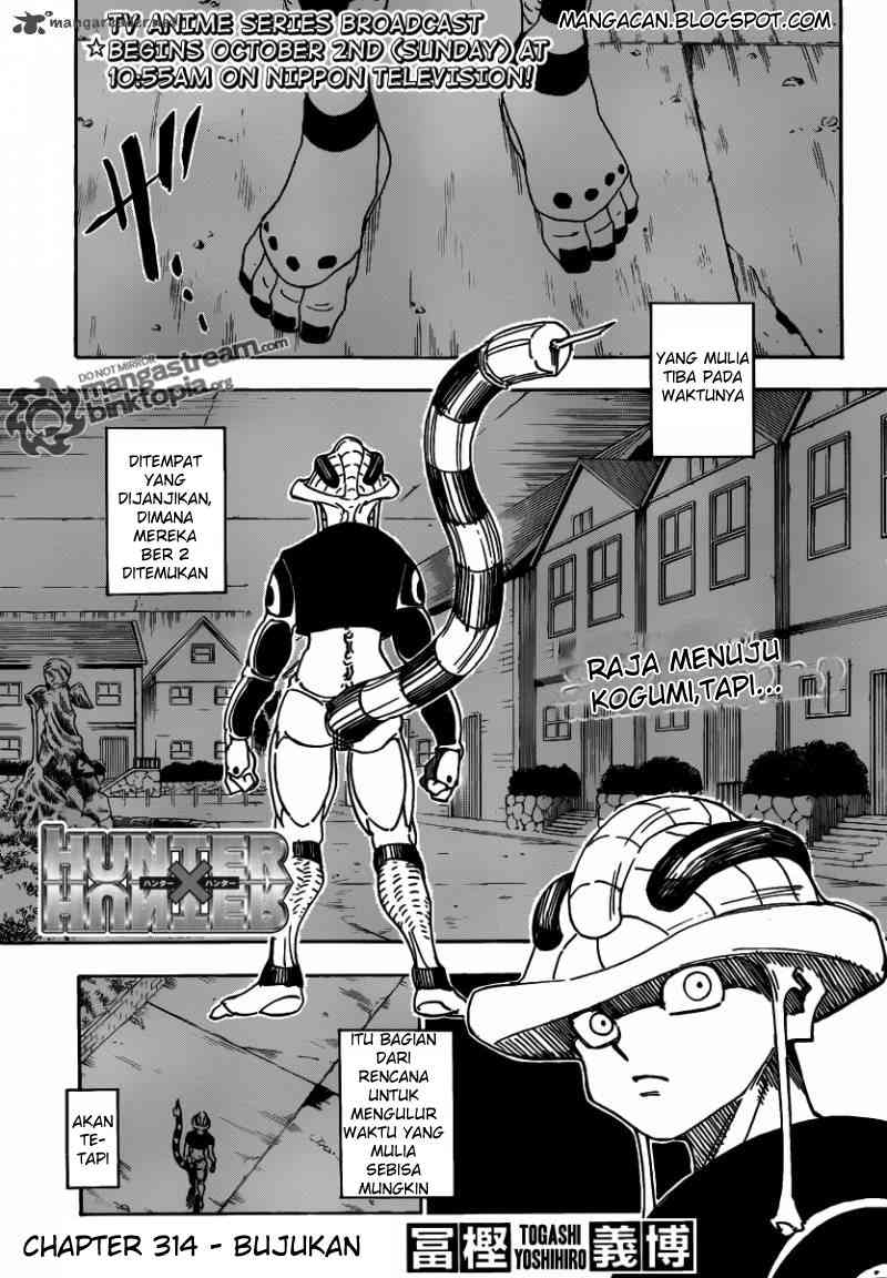 Komik Hunter x Hunter Chapter 314 gambar 1
