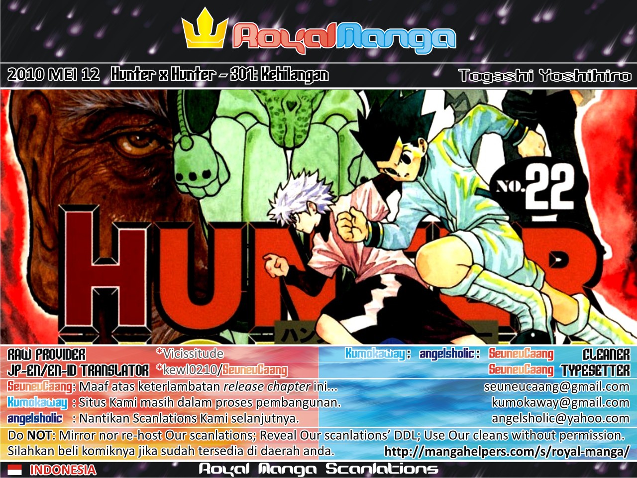 Komik Hunter x Hunter Chapter 307 gambar 1