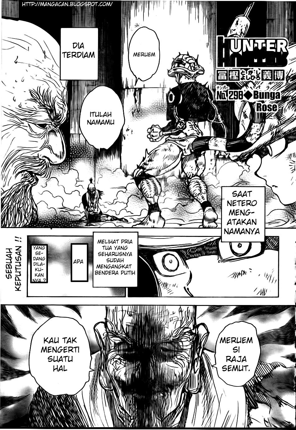 Komik Hunter x Hunter Chapter 298 gambar 1