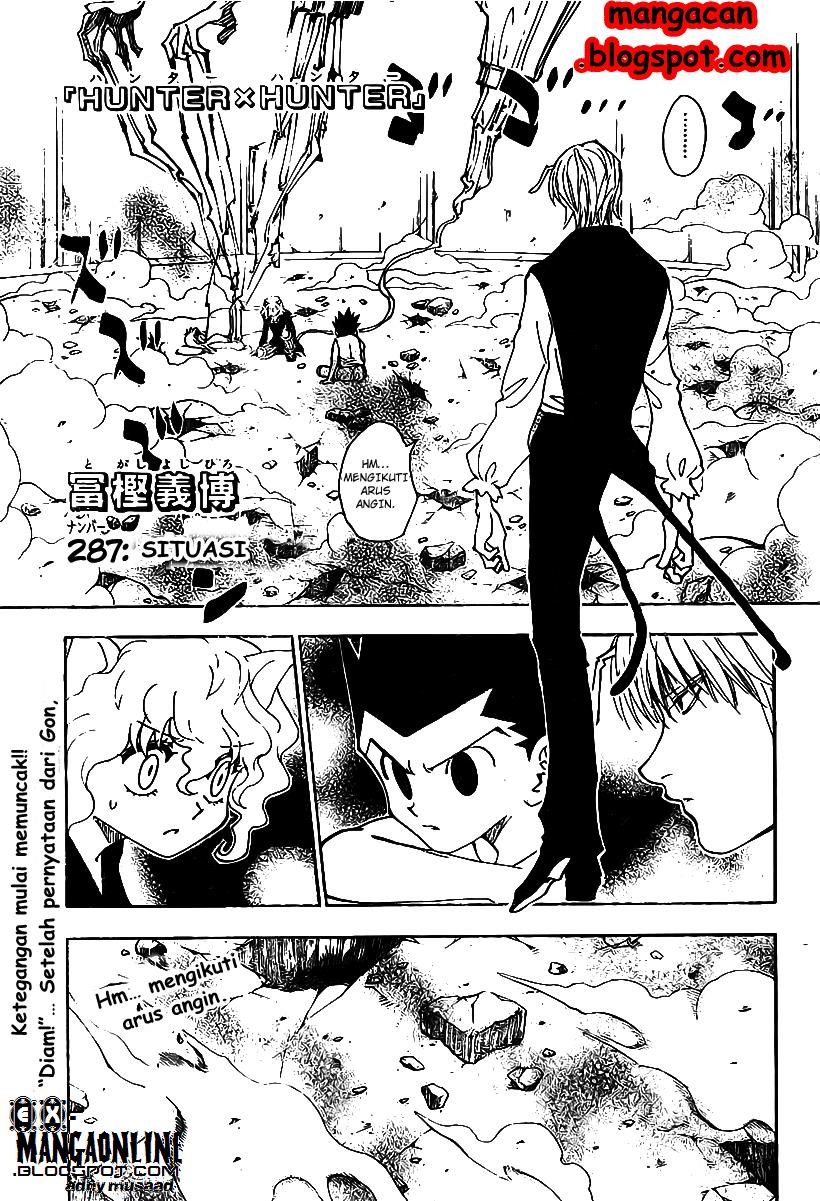 Komik Hunter x Hunter Chapter 287 gambar 1