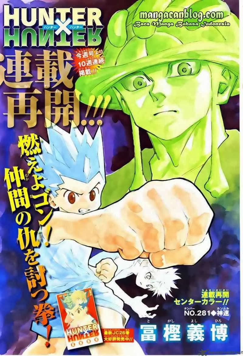 Manga Hunter x Hunter Chapter 281 gambar 2