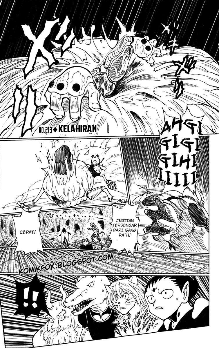 Komik Hunter x Hunter Chapter 213 gambar 1