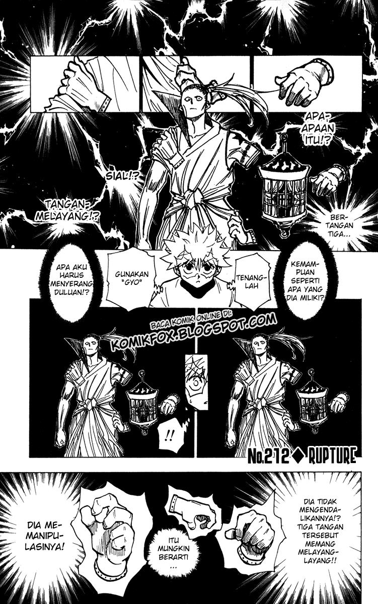 Komik Hunter x Hunter Chapter 212 gambar 1