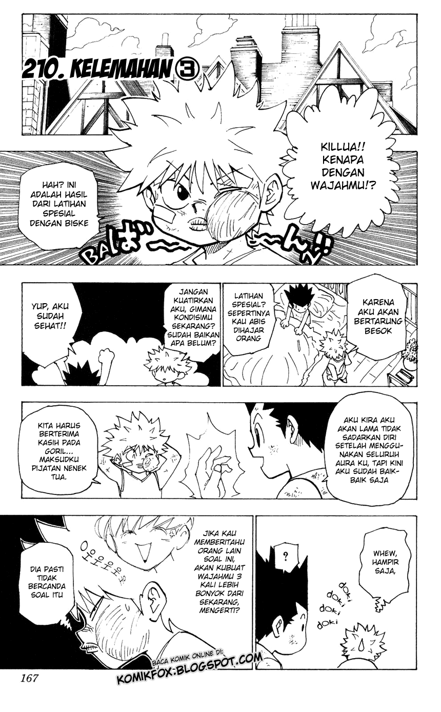 Komik Hunter x Hunter Chapter 210 gambar 1