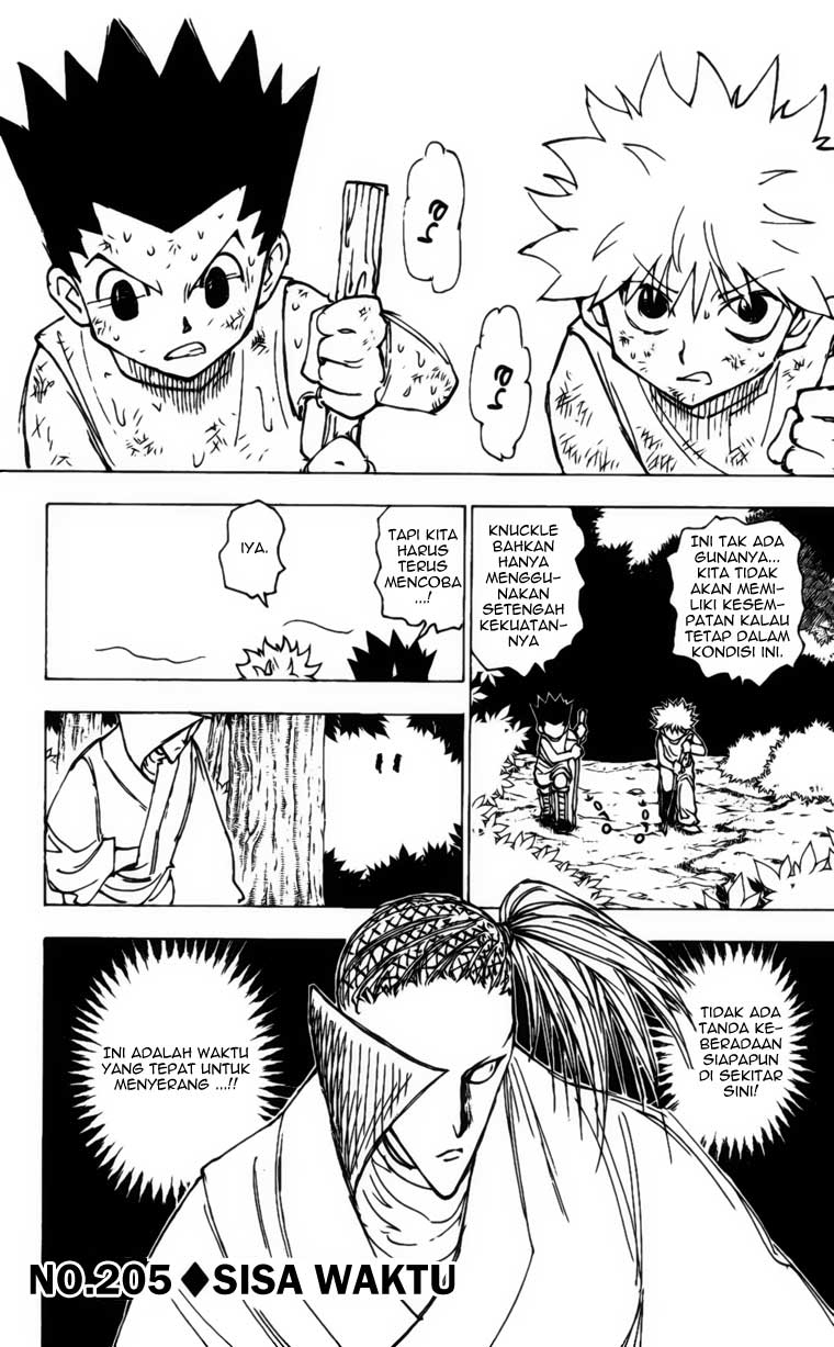 Komik Hunter x Hunter Chapter 205 gambar 1