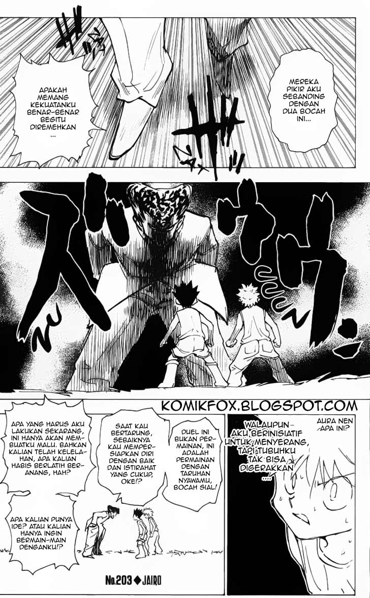 Komik Hunter x Hunter Chapter 203 gambar 1