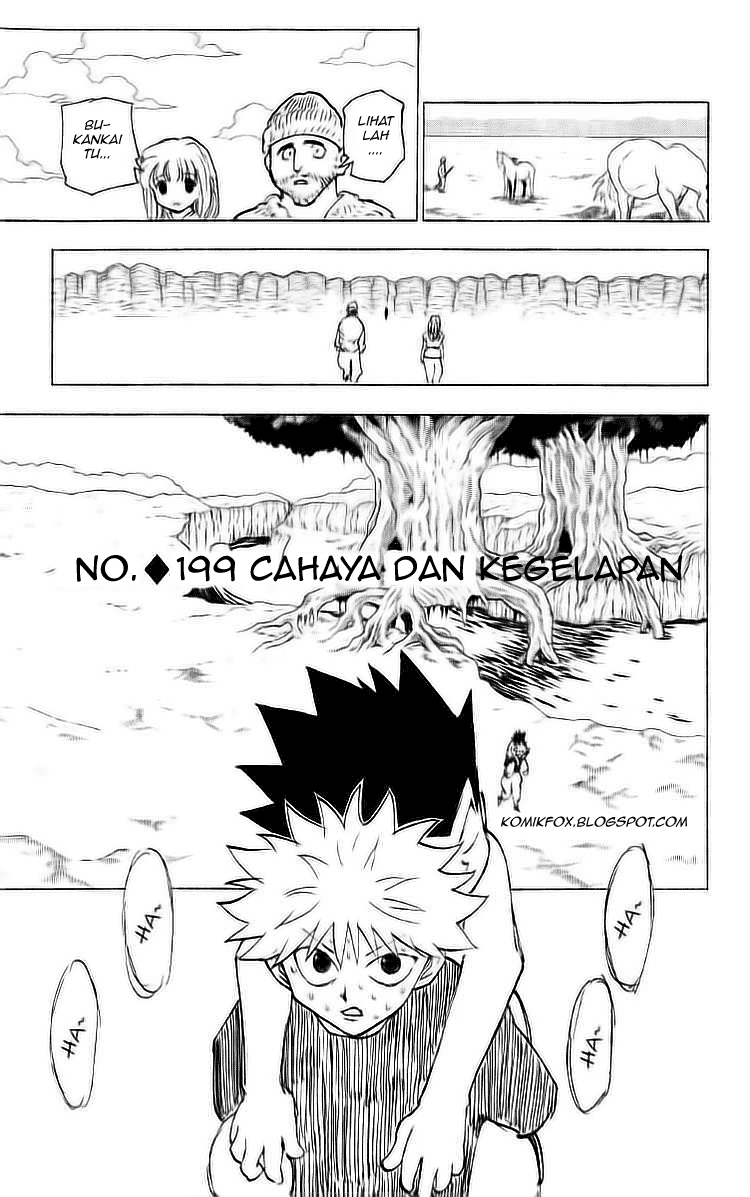 Komik Hunter x Hunter Chapter 199 gambar 1