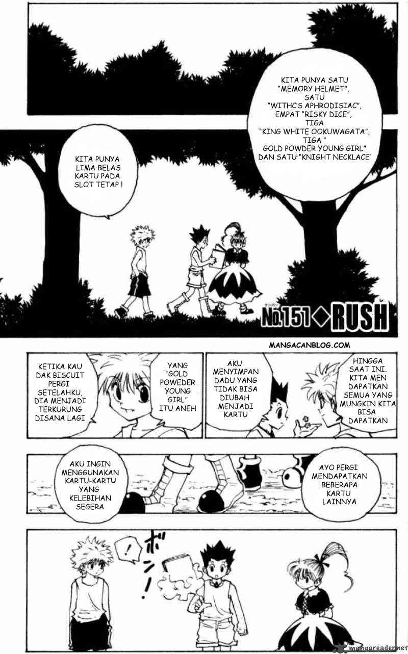 Komik Hunter x Hunter Chapter 151 gambar 1