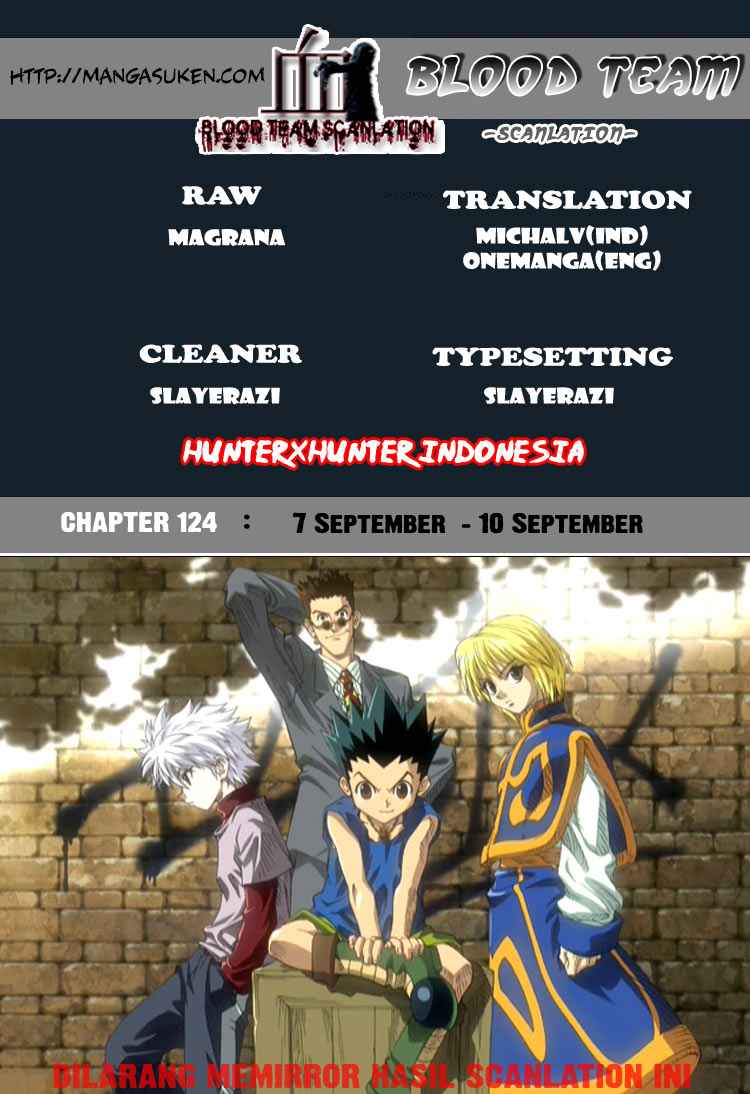 Komik Hunter x Hunter Chapter 124 gambar 1