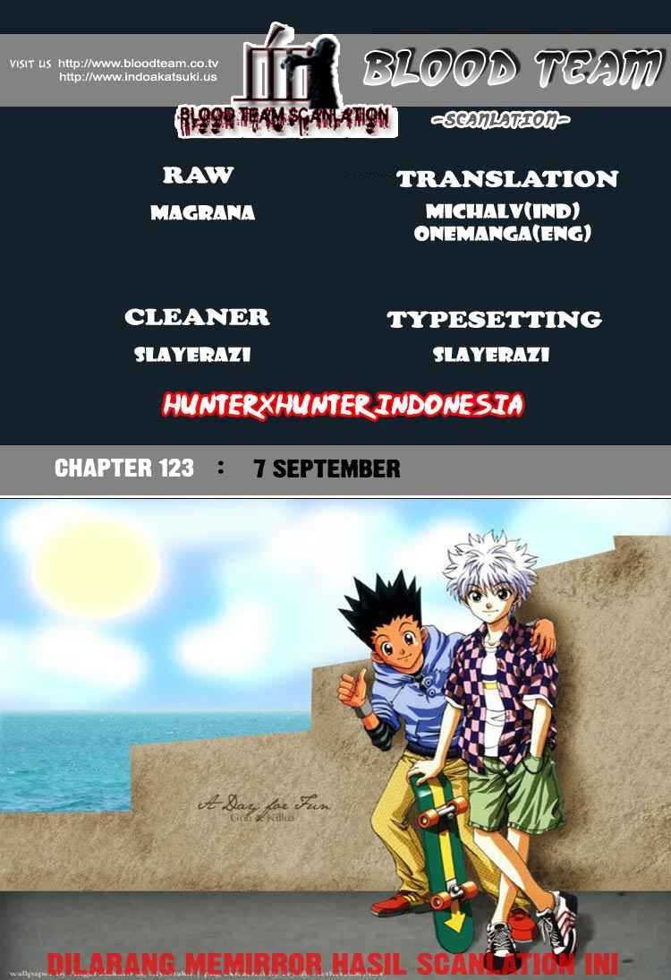 Komik Hunter x Hunter Chapter 123 gambar 1