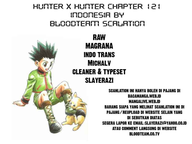 Komik Hunter x Hunter Chapter 121 gambar 1