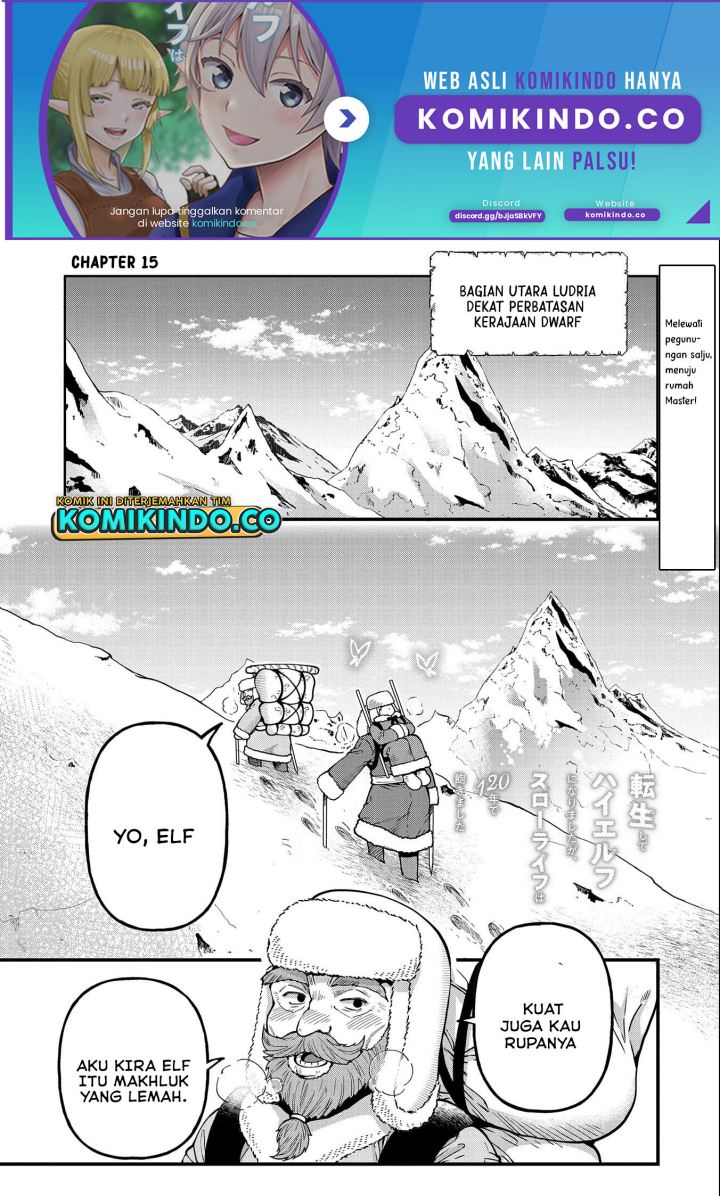 Manga Tensei Shite High Elf ni Narimashitaga, Slow Life wa 120-nen de Akimashita Chapter 15 gambar 2