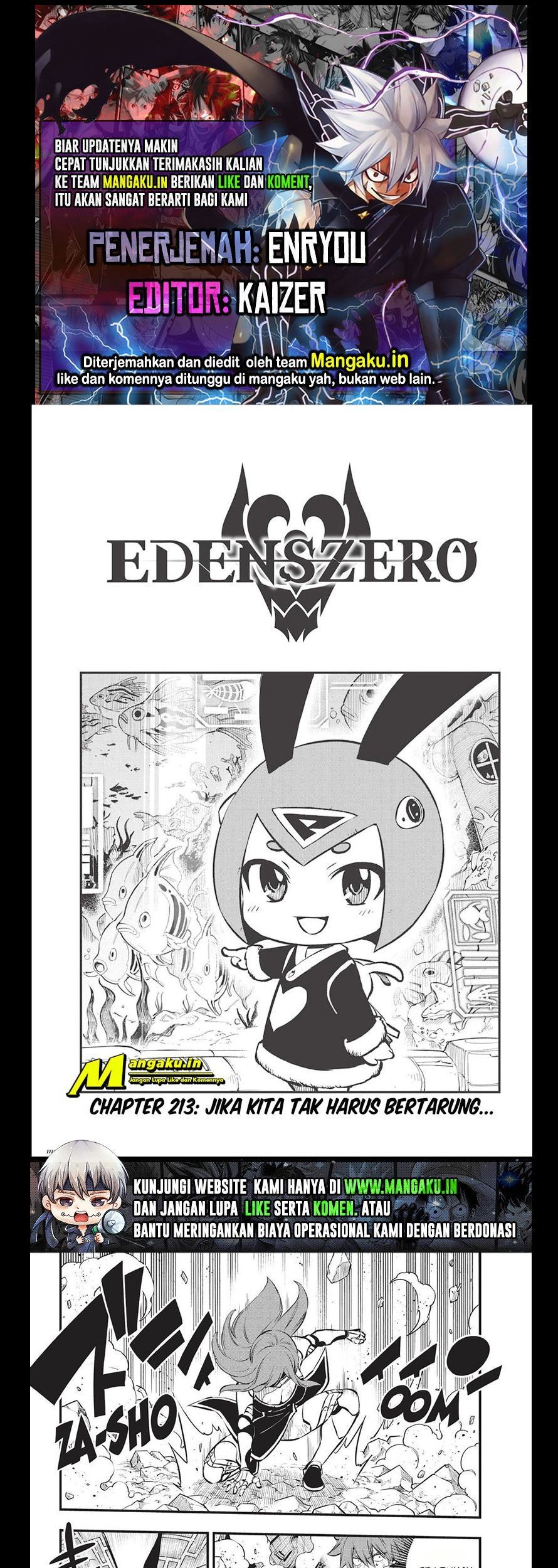 Komik Eden's Zero Chapter 213 gambar 1