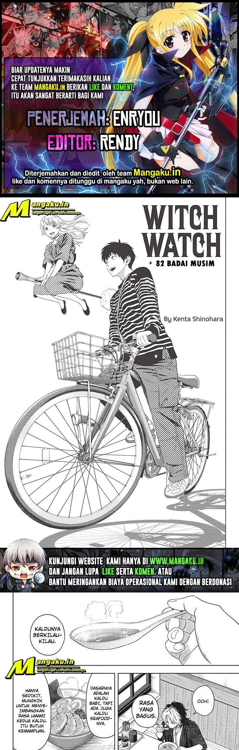 Komik Witch Watch Chapter 82 gambar 1
