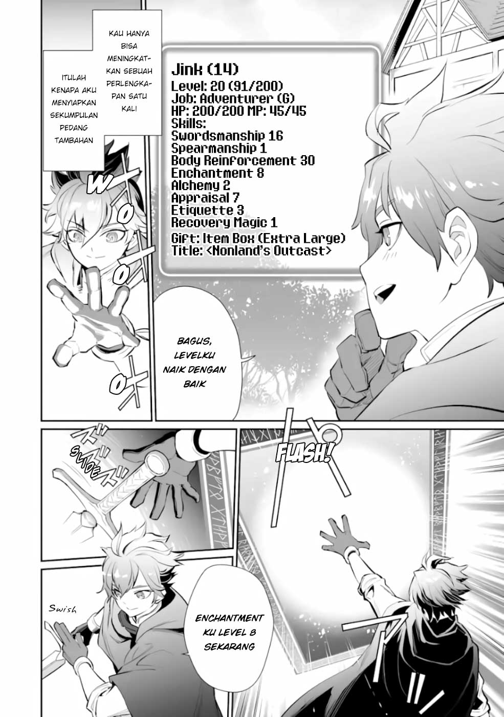 Ochikobore Kuni o Deru ~ Jitsuwa sekai de 4 Hitome no Fuyo-Jutsu-shidatta Kudan ni Tsuite ~ Chapter 02 - Halaman 5