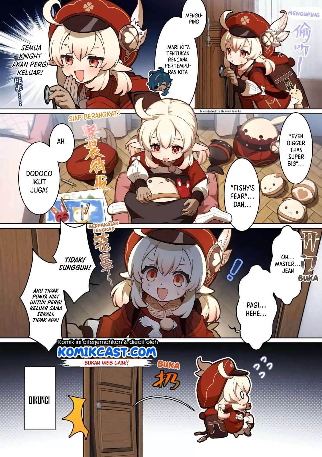Komik Genshin Impact 4-koma Chapter 12 gambar 1