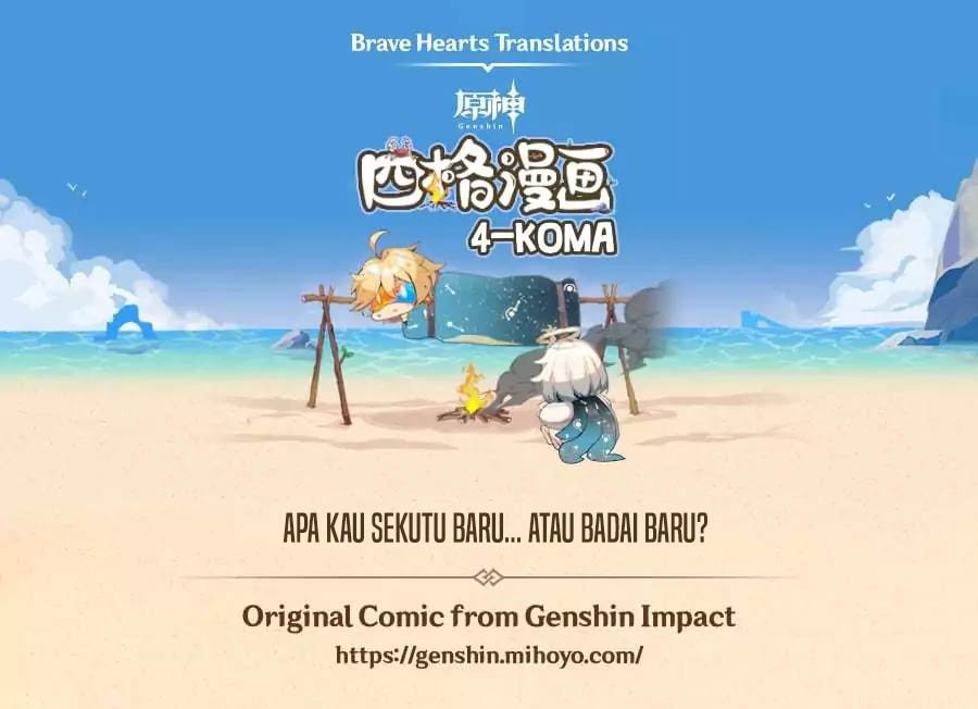Komik Genshin Impact 4-koma Chapter 10 gambar 1