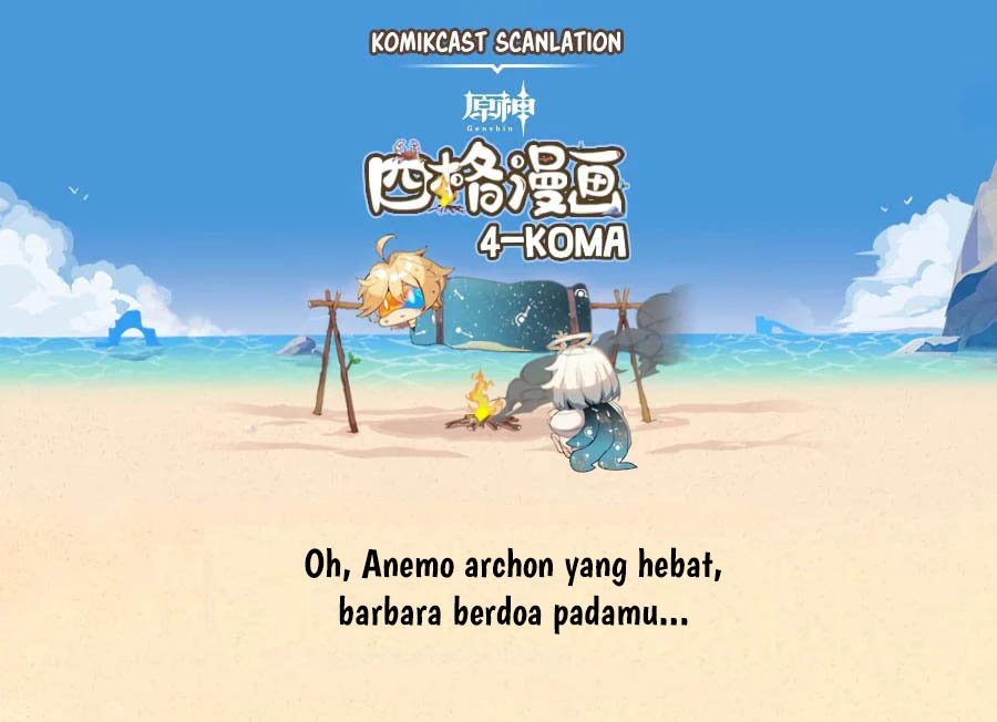 Komik Genshin Impact 4-koma Chapter 8 gambar 1