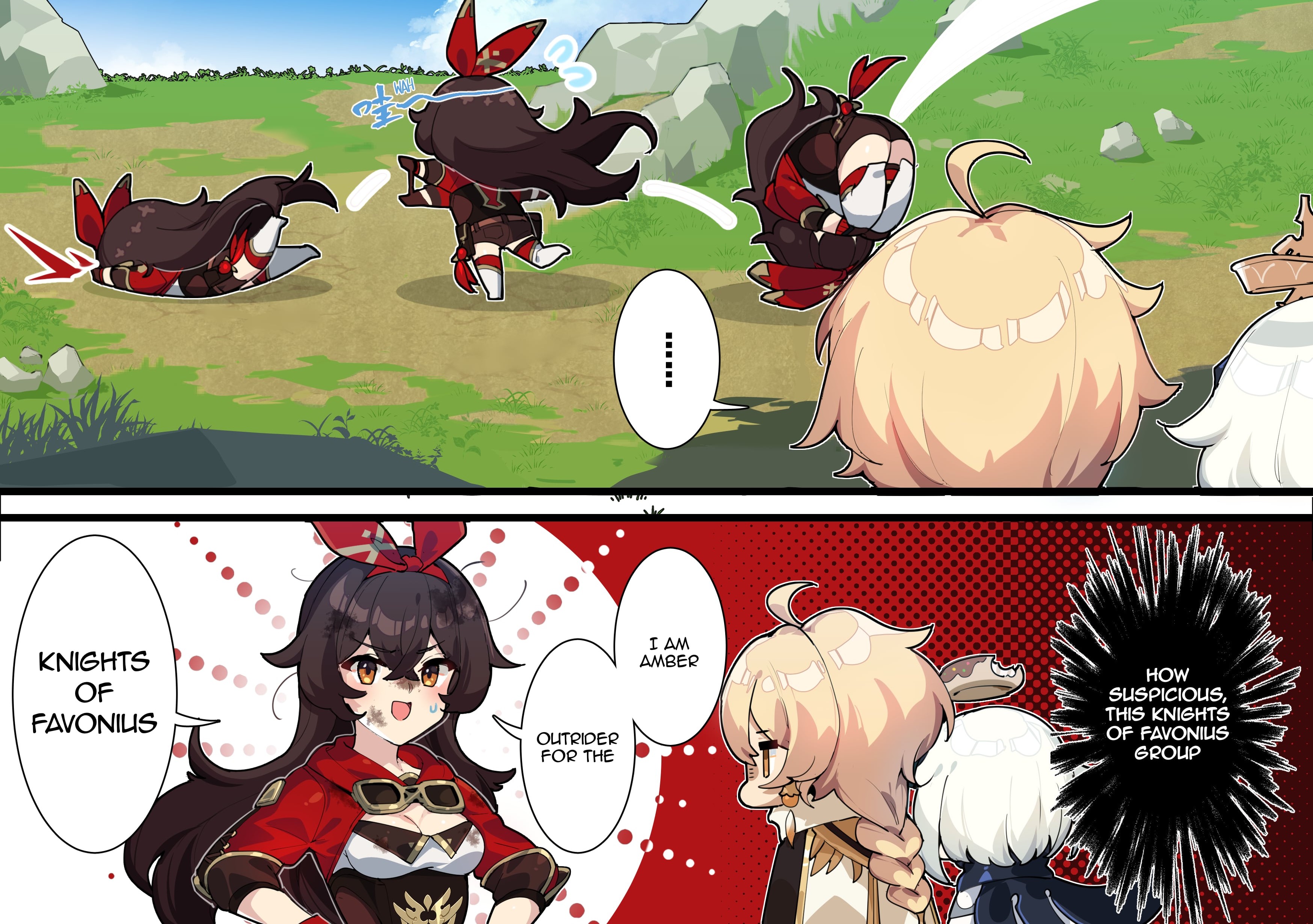 Genshin Impact 4-koma Chapter 5 - Halaman 3