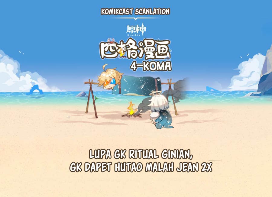Komik Genshin Impact 4-koma Chapter 3 gambar 1