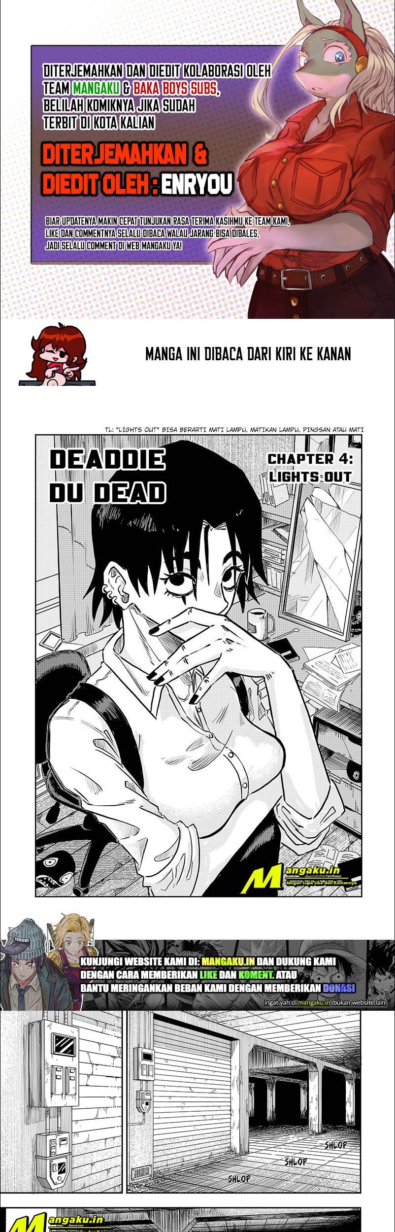 Komik Deaddie Du Dead Chapter 04 gambar 1