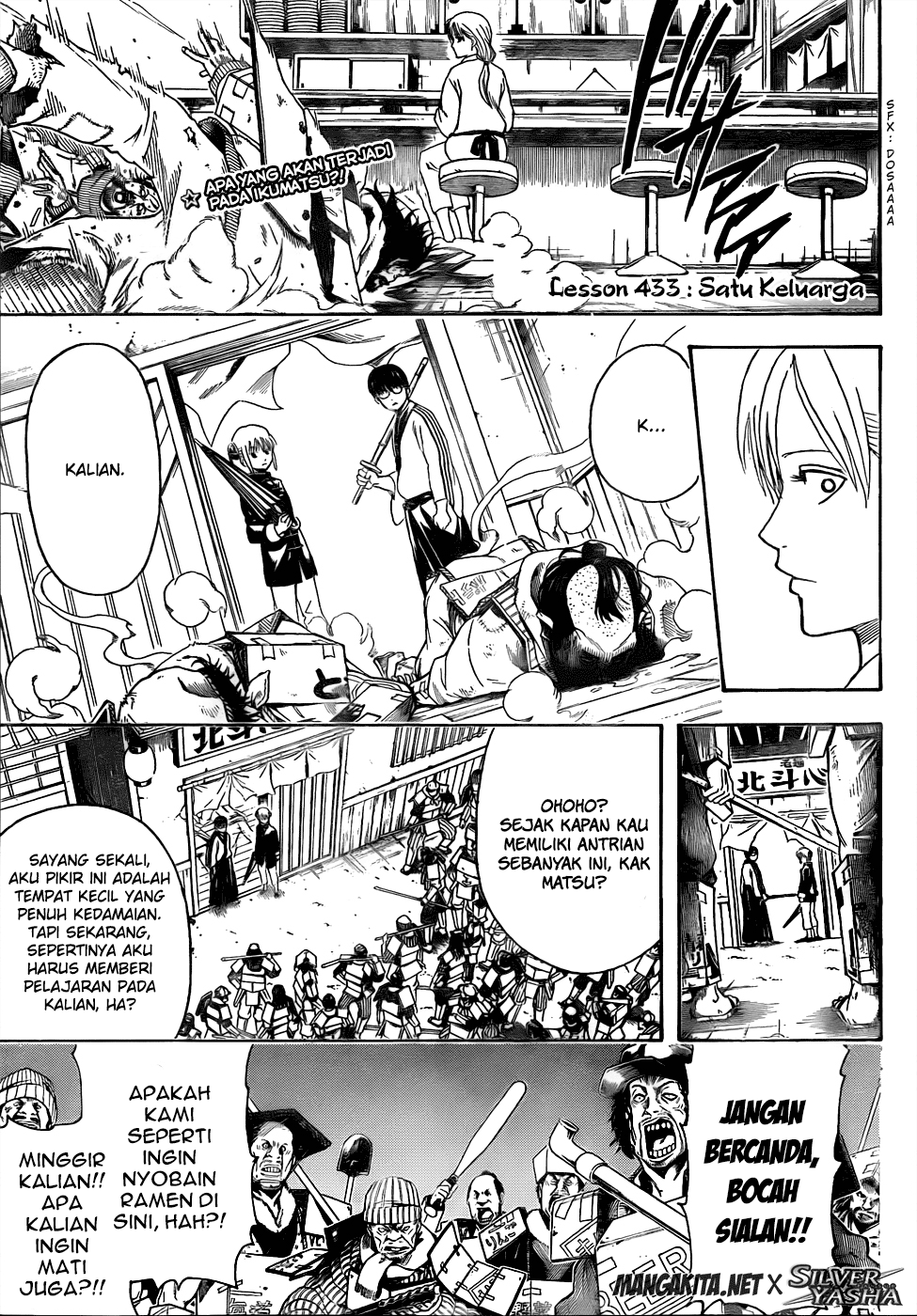 Gintama Chapter 433 - Halaman 3