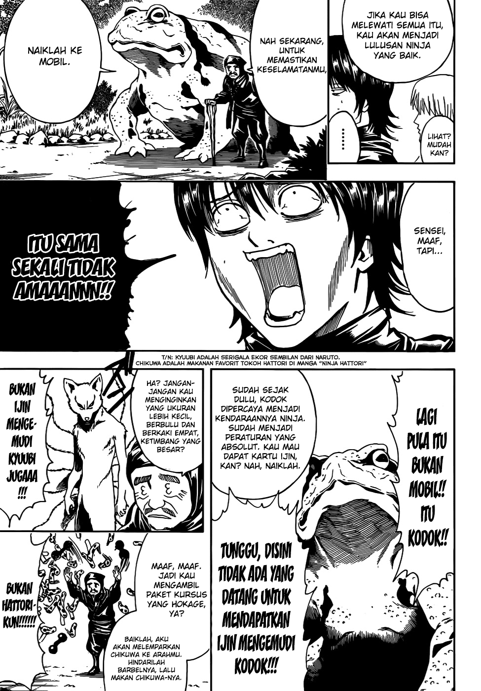 Gintama Chapter 423 - Halaman 9