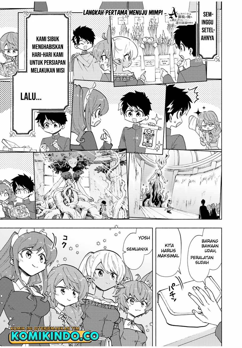 Manga A Rank Party wo Ridatsu Shita Ore wa, Moto Oshiego Tachi to Meikyuu Shinbu wo Mezasu Chapter 43 gambar 2