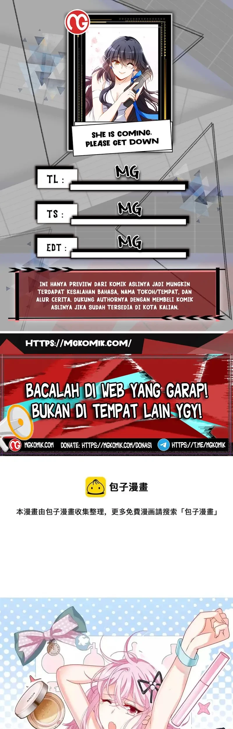 Komik She Is Coming, Please Get Down! Chapter 92.2 gambar 1