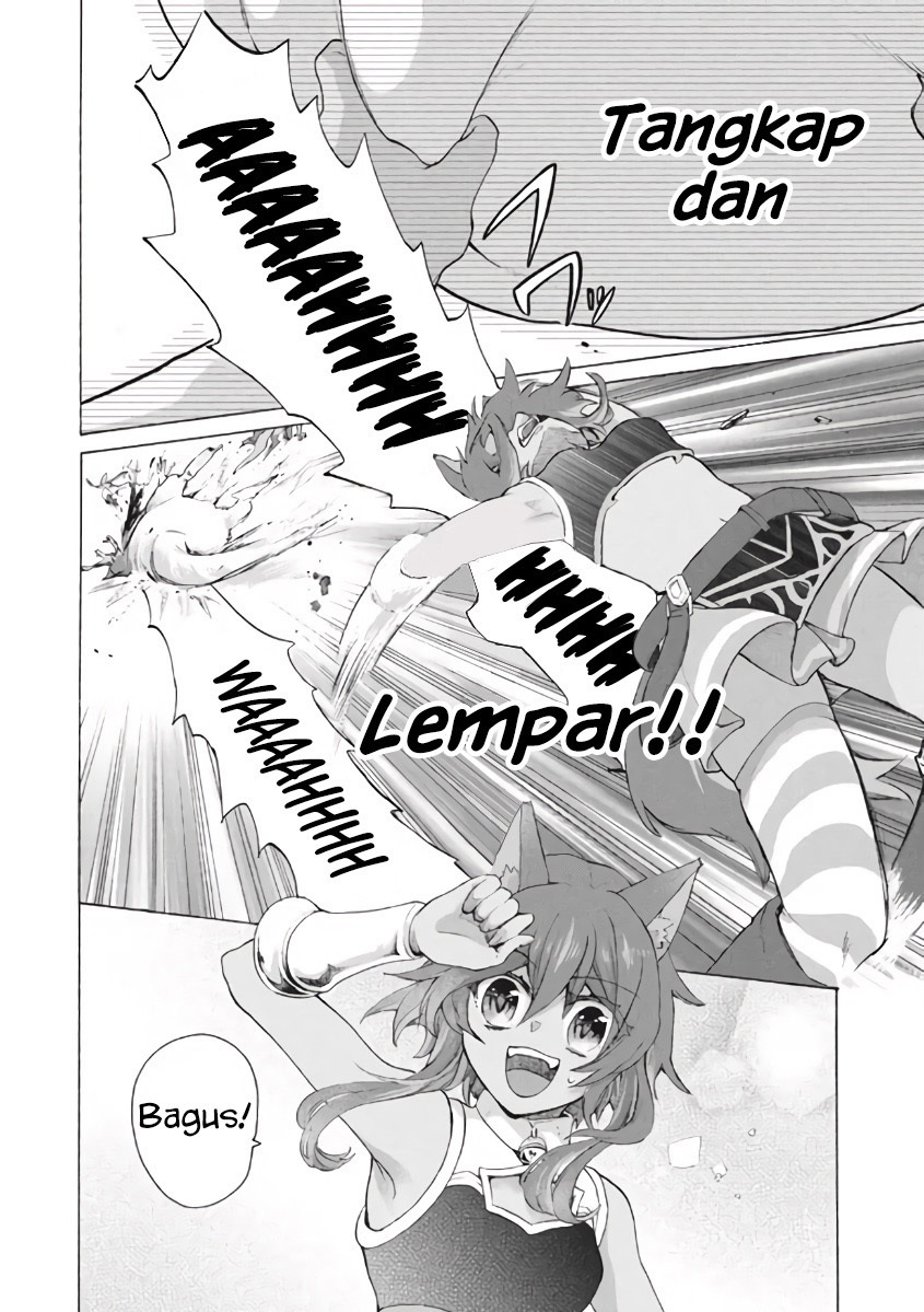 “Kukuku… He is the weakest of the Four Heavenly Monarchs.” I was dismissed from my job but somehow I became the master of a hero and a holy maiden. Chapter 08.2 - Halaman 16