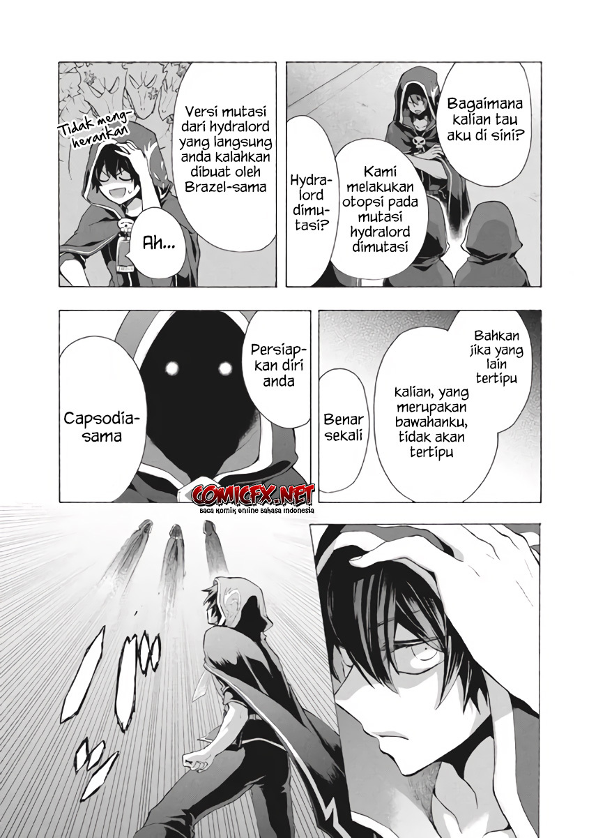 “Kukuku… He is the weakest of the Four Heavenly Monarchs.” I was dismissed from my job but somehow I became the master of a hero and a holy maiden. Chapter 08.2 - Halaman 3