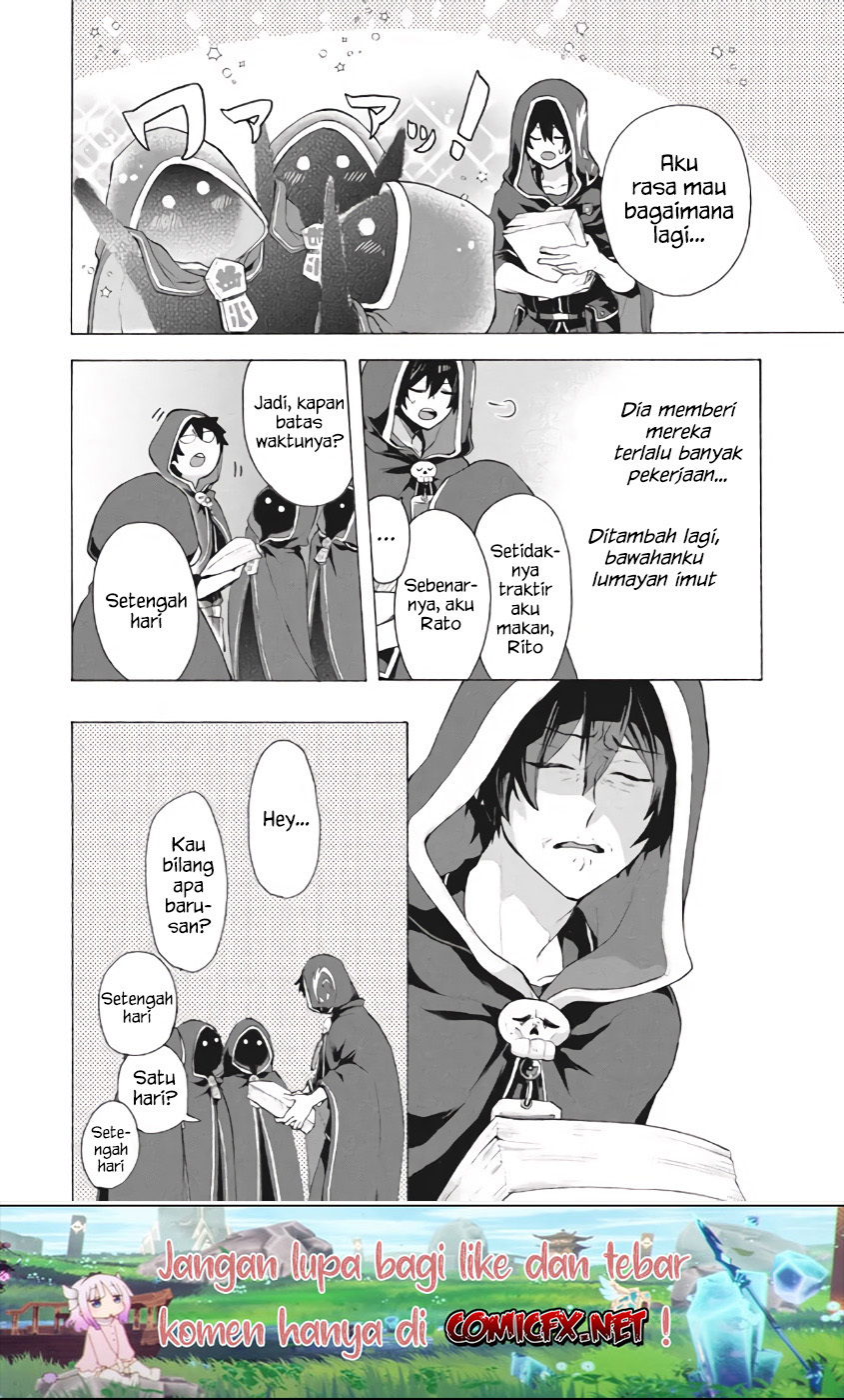 “Kukuku… He is the weakest of the Four Heavenly Monarchs.” I was dismissed from my job but somehow I became the master of a hero and a holy maiden. Chapter 08.2 - Halaman 8