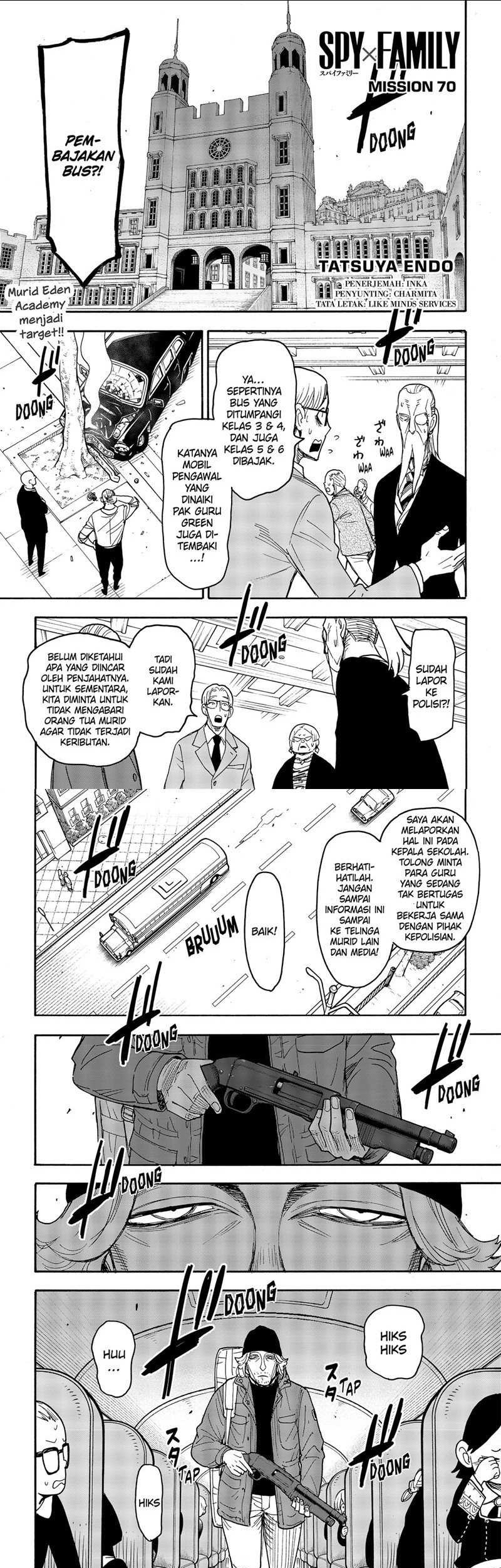 Komik Spy X Family Chapter 70 gambar 1
