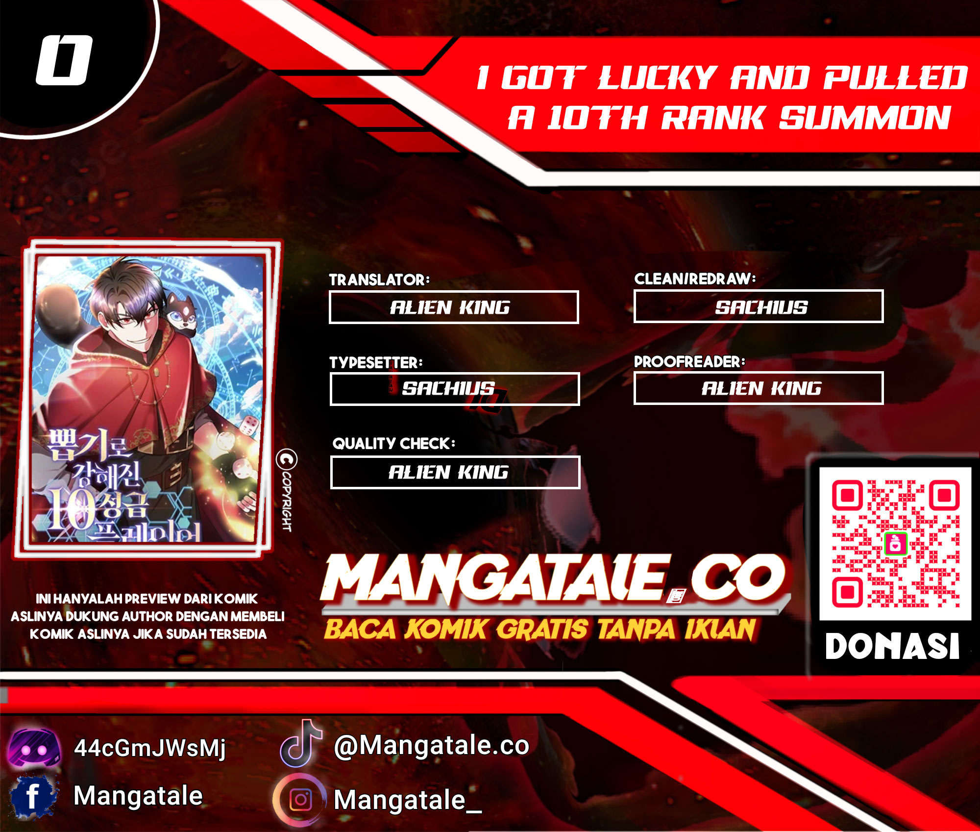 Komik I Got Lucky And Pulled A 10th Rank Summon Chapter 01 gambar 1